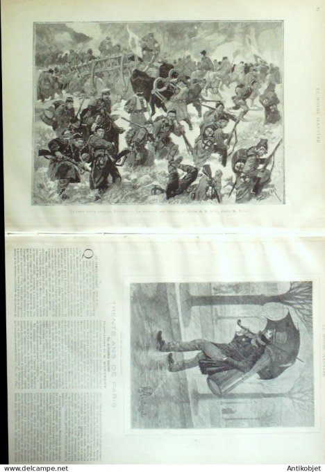 Le Monde illustré 1886 n°1506 Amilcare Ponchielli Monaco Giuseppe Guidicini