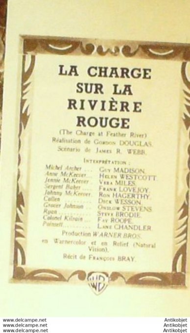 La charge sur la rivière rouge Guy Madison Vera Miles + Film