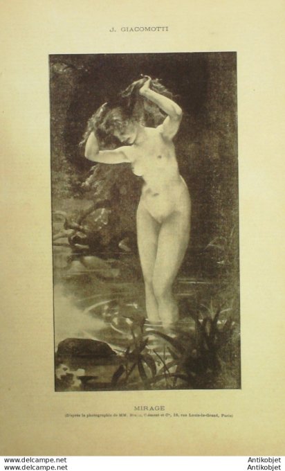 Gil Blas 1896 n°37 Paul ADAM Eugène PONCIN LECOMTE de LISLE Jean MEUDROT GIACOMOTTI