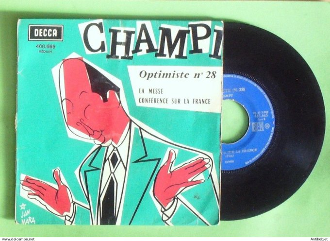 Champi 45T EP La messe 2 1966