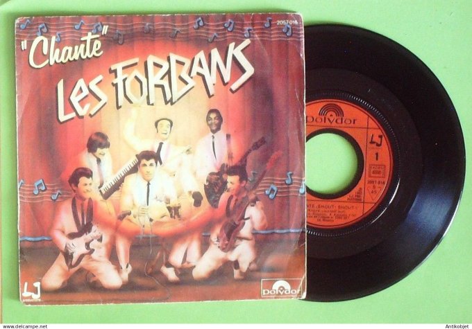 Les Forbans 45T SP Chante 1982