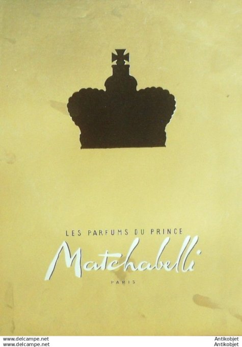 Publicite Cosmetique Matchabelli 1997