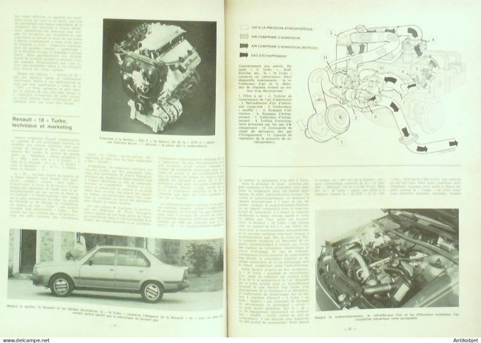 Revue Tech. Automobile 1981 n°407 Peugeot 305 Ford Taunus 1300 à 2000