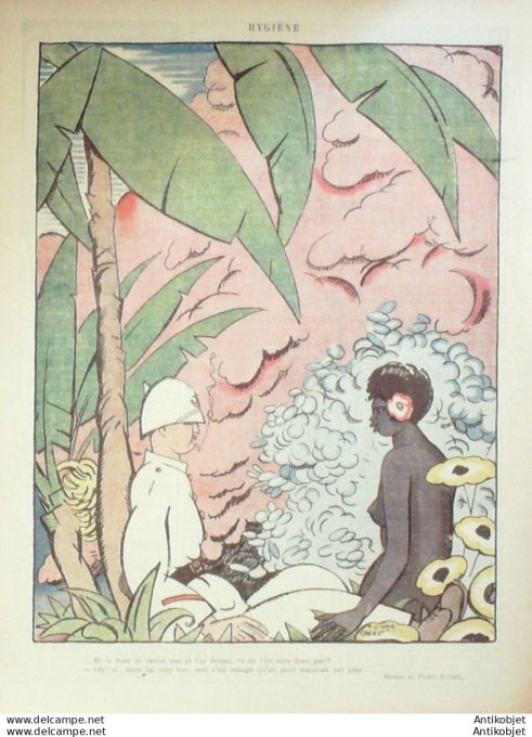 Le Rire 1921-04- 2 # 113 Journal humoristique Ed.Originale Pedicure