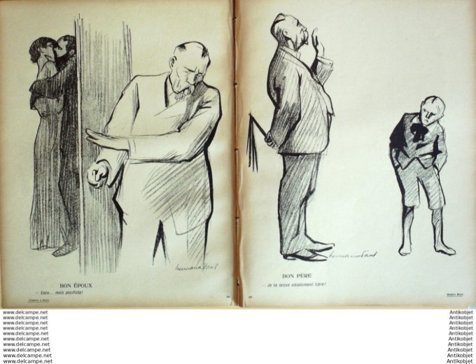 L'Assiette au beurre 1905 # 236 Mr Morale Cocu & socialiste, Hermann