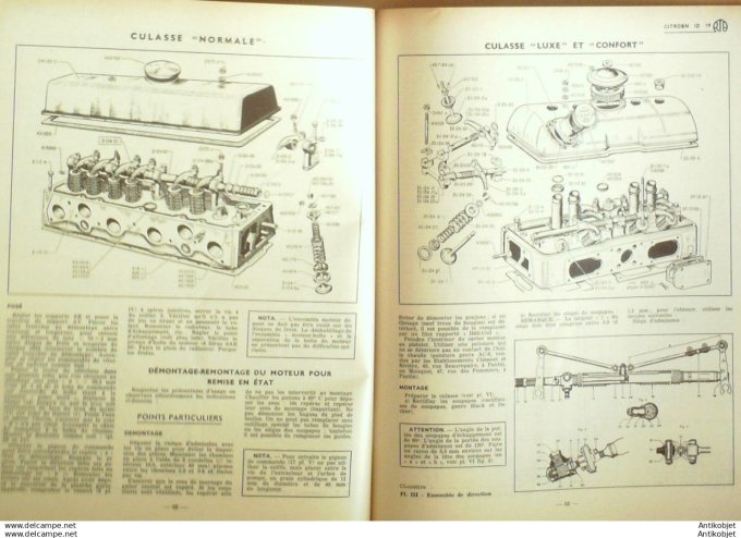 R.T Automobile Citroën ID 19 coupe circuit Scintex T100 156 # 1959