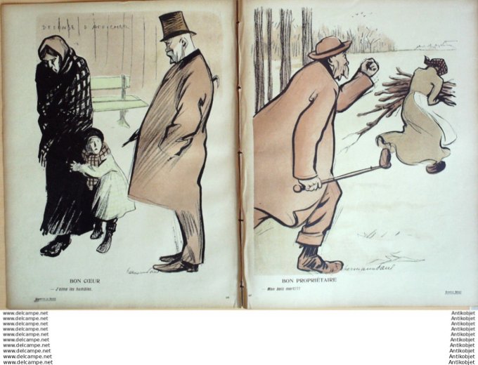 L'Assiette au beurre 1905 # 236 Mr Morale Cocu & socialiste, Hermann