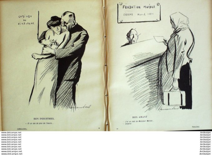 L'Assiette au beurre 1905 # 236 Mr Morale Cocu & socialiste, Hermann