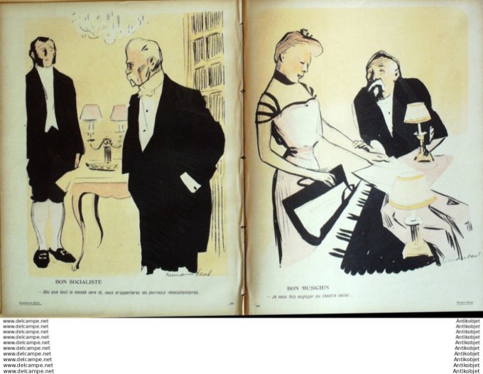 L'Assiette au beurre 1905 # 236 Mr Morale Cocu & socialiste, Hermann