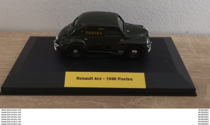 Renault 4cv 1950 Postes 1:43