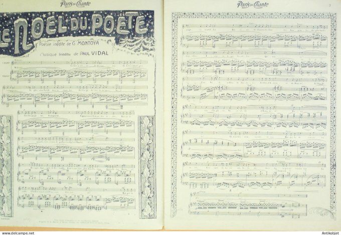 Paris qui chante 1903 #47 De Villers Mendelys Chepfer Marcel Legay Mévisto