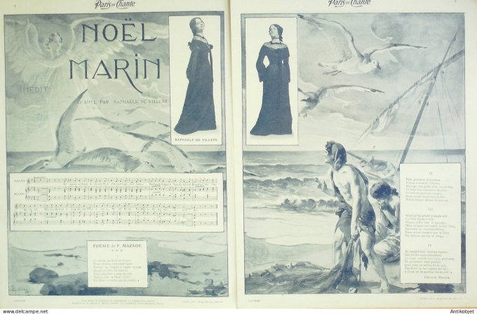 Paris qui chante 1903 #47 De Villers Mendelys Chepfer Marcel Legay Mévisto
