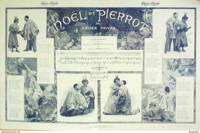 Paris qui chante 1903 #47 De Villers Mendelys Chepfer Marcel Legay Mévisto