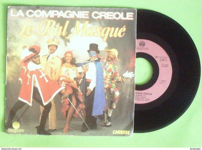 La Compagnie Créole 45T SP Le bal masqué 1984