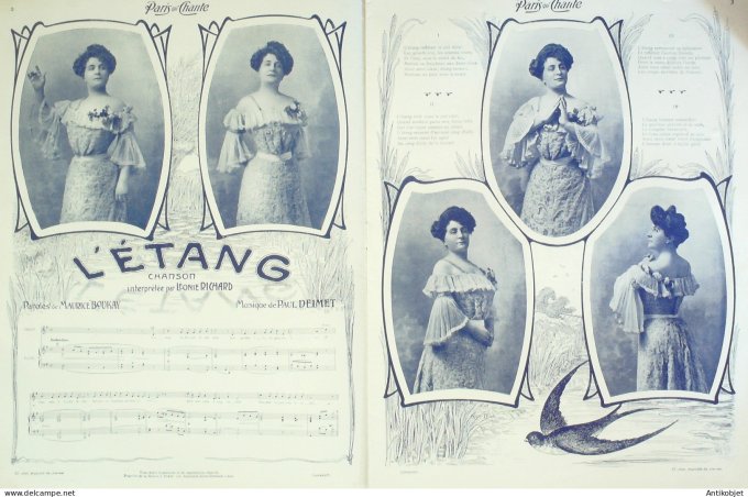 Paris qui chante 1904 #78 Flanaut Léonie Richard Vasser Villepré MorlyVerdi
