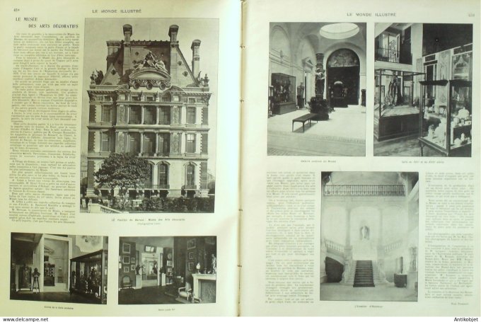 Le Monde illustré 1902 n°2359 Londres Val-Fleury (78) Martinique Fort-de-France ST-Pierre Rochambeau