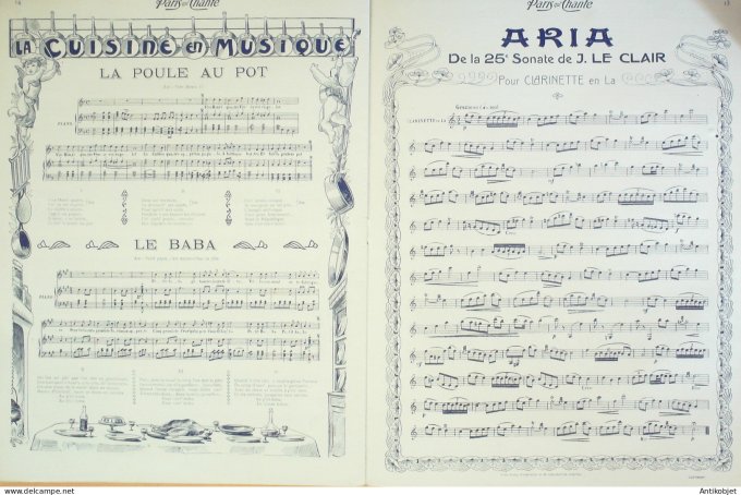 Paris qui chante 1904 n° 78 Flanaut Léonie Richard Vasser Villepré MorlyVerdi