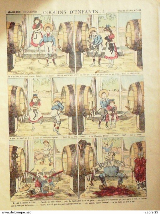 Coquins d'enfants (Pellerin d'epinal)