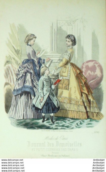 Journal de Demoiselles 1871 # 3792