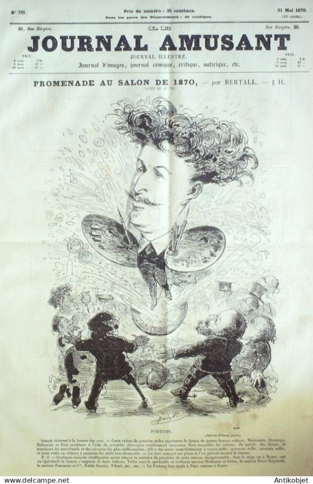 Le Journal Amusant 1870 #  751 Croquis equestres par Thirion