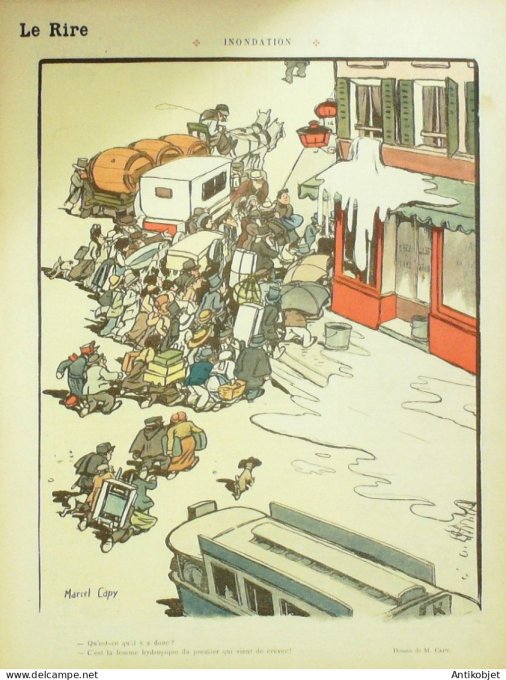 Le Rire 1913-04-26 # 534 Journal humoristique Ed.Originale Baguette magique