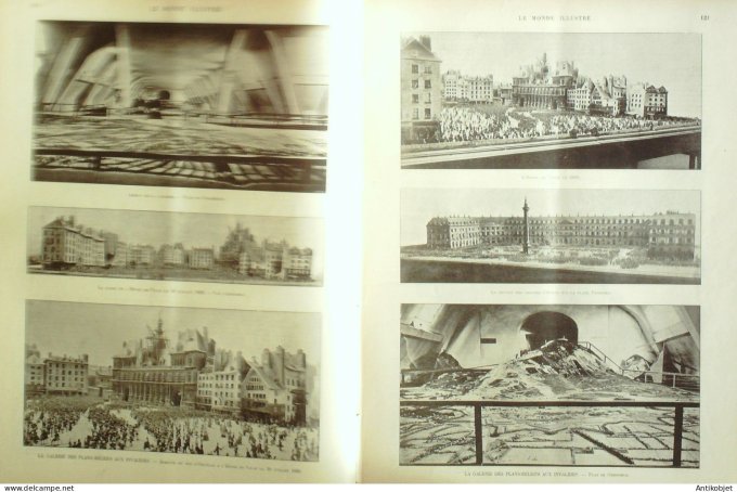 Le Monde illustré 1897 n°2107 Cherbourg (50) Fresnes (94) Grenoble (38) Treignac (19) Lachaud