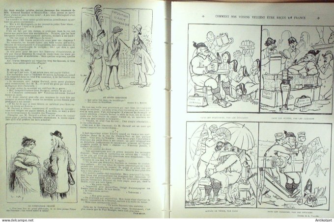 Le Rire 1913-04-26 # 534 Journal humoristique Ed.Originale Baguette magique