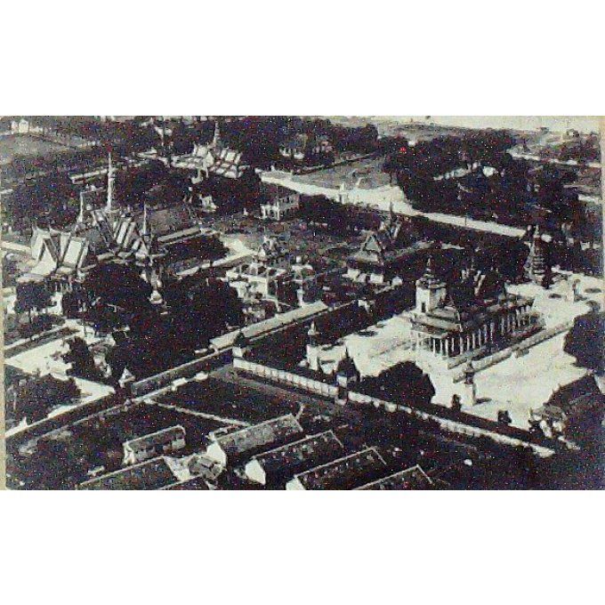 Cpa Cambodge Phnom Penh Palais Royal Vue D'avion 1925