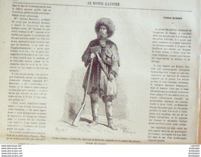 Le Monde illustré 1864 n°366 Mexico Japon Yokohoma Usa New York Pologne Lopinsky Danemark