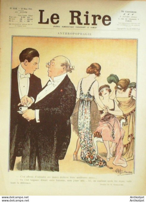 Le Rire 1921-03-26 # 112 Journal humoristique Ed.Originale Paques Russes