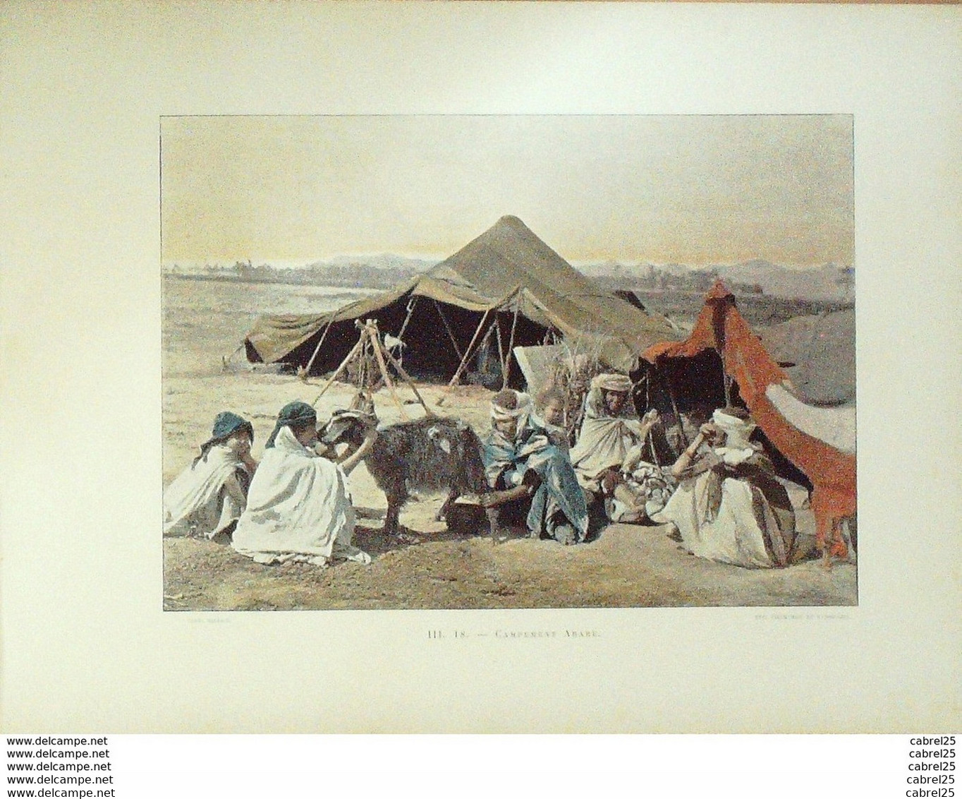 Algérie Campement Arabe