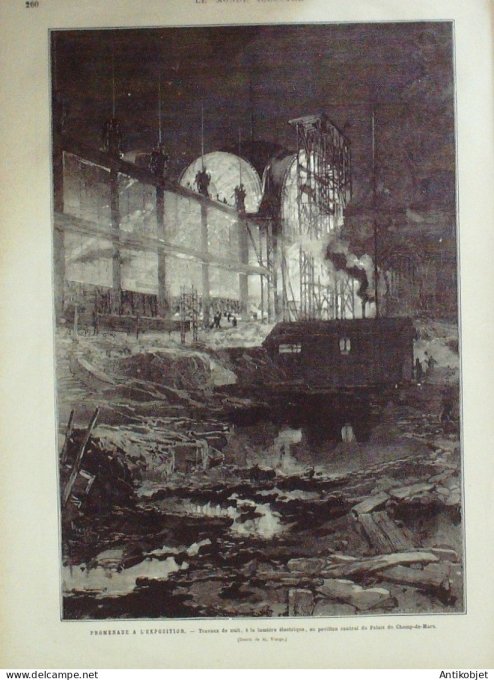 Le Monde illustré 1878 n°1099 Turquie Constantinople Sultan Abd Ul Hamid Beylerbey Le Bon Marche