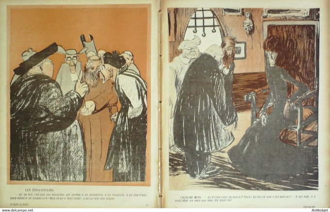 L'Assiette au beurre 1907 # 314 Tout l'avenir de l'Espagne est là Camara