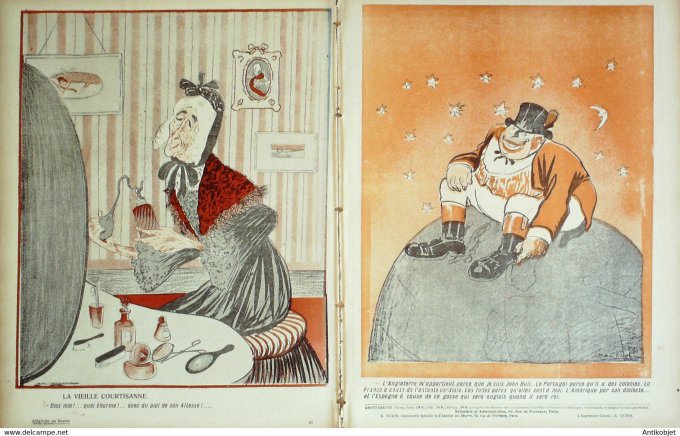 L'Assiette au beurre 1907 # 314 Tout l'avenir de l'Espagne est là Camara