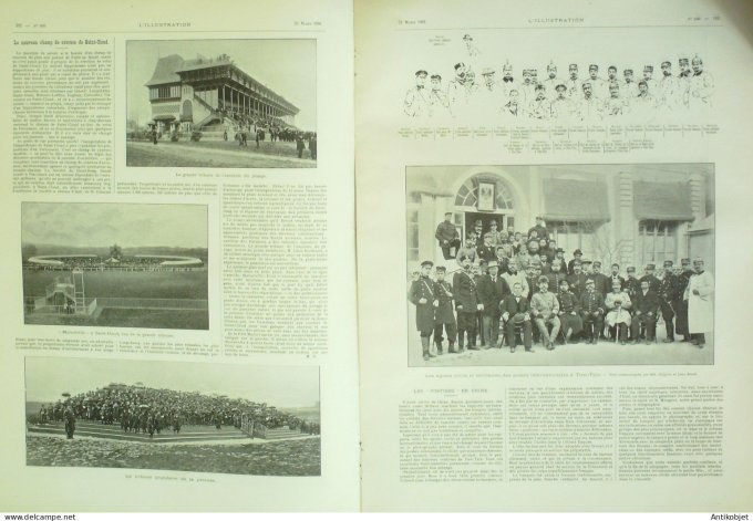 L'illustration 1901 n°3030 Chine Tien-Tsin Photothérapie Djibouti Daouenie Daouenlé