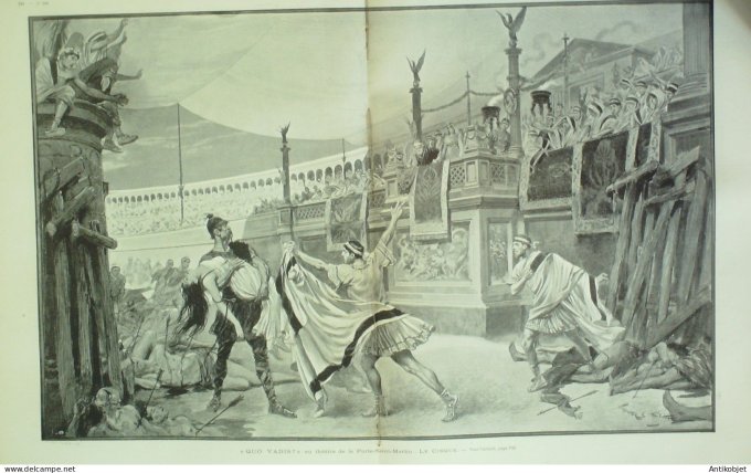 L'illustration 1901 n°3030 Chine Tien-Tsin Photothérapie Djibouti Daouenie Daouenlé