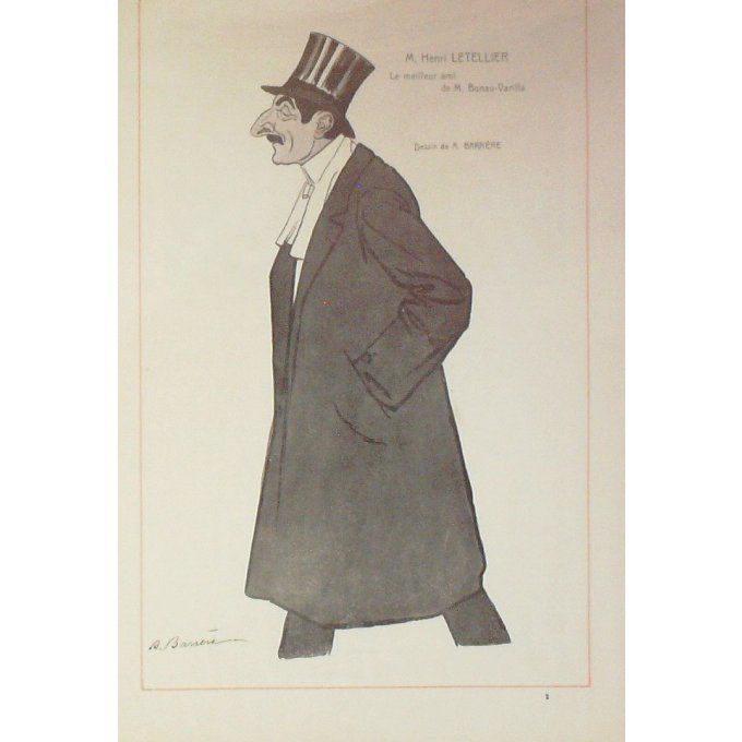 BARRERE-HENRI LETELLIER-1927