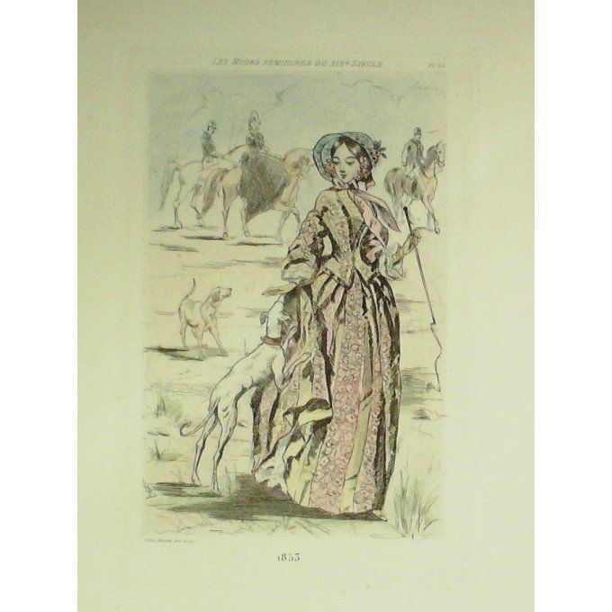 Mode Féminine époque 1853 (H.Boutet)