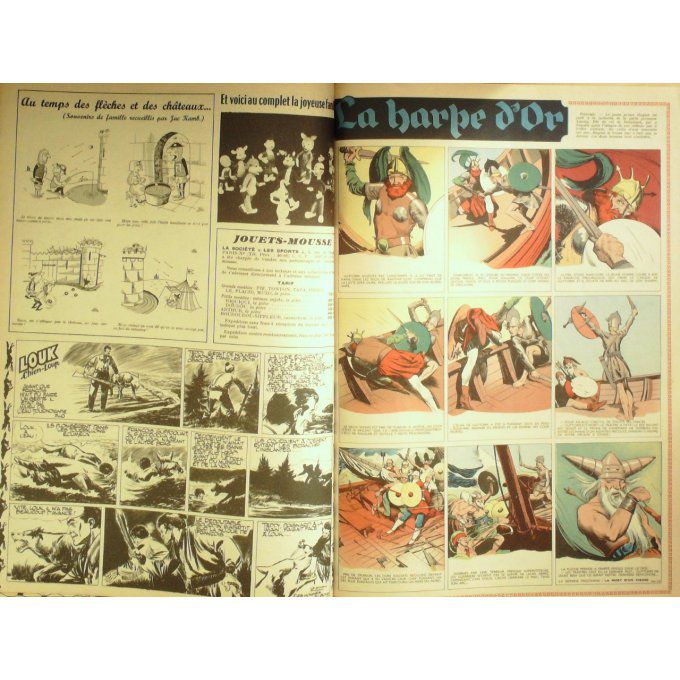 PIF Vaillant 1955 n°540 Capitaine Cormoran Pif le chien