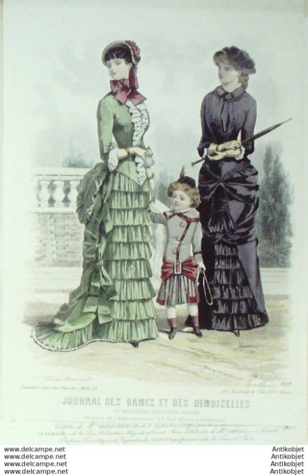 Journal des Dames Demoiselles 1881 # 1835 (Maison Bréant-Castel)