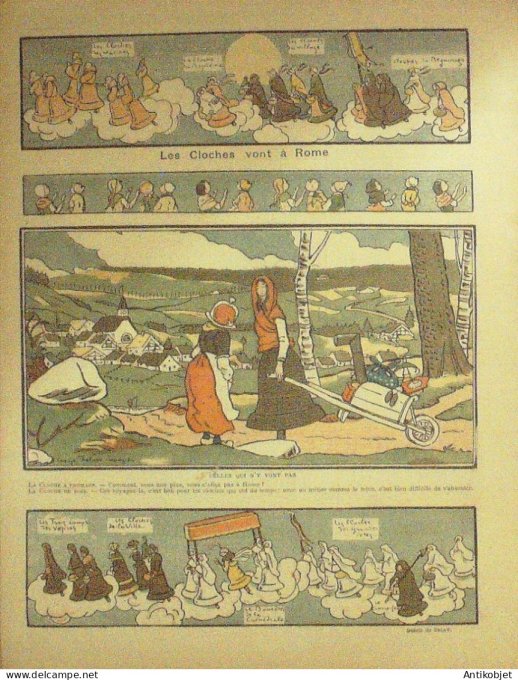 Le Rire 1902-03-29 # 386 Journal humoristique Ed.Originale Le Pere eternel