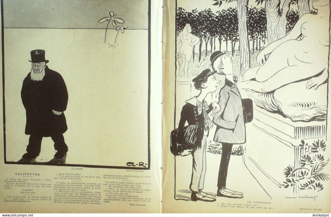Le Rire 1902-03-29 # 386 Journal humoristique Ed.Originale Le Pere eternel