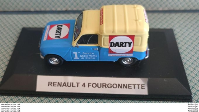 Renault 4 fourgonnette Darty 1:43