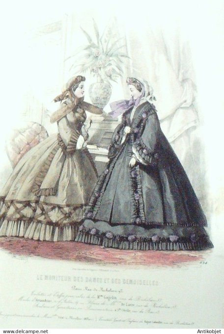 Moniteur de Dames & Demoiselles 1860 # 634 (Maison Gagelin)