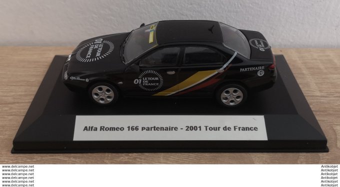 Alfa Romeo 166 partenaire Tour de France 1:43 2001