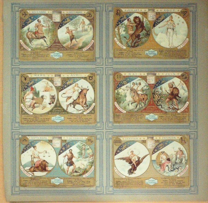Les Signes Du Zodiaque 1897