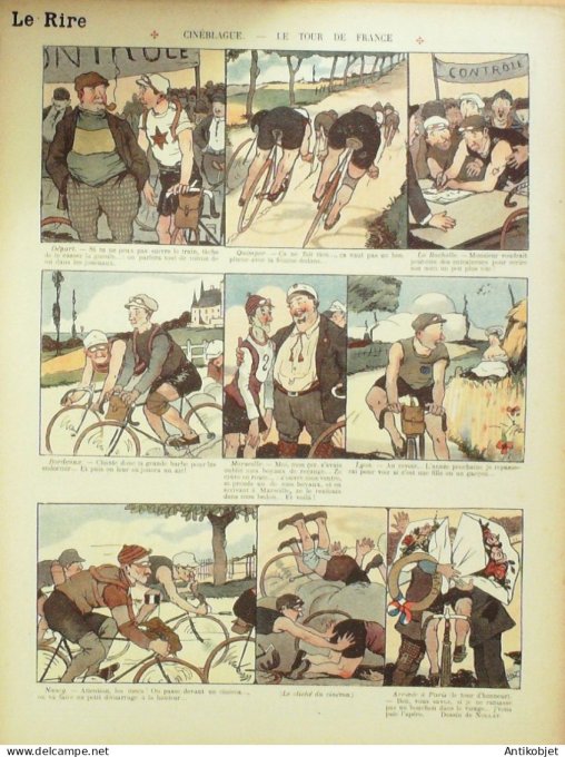 Le Rire 1914-07- 4 # 596 Journal humoristique Ed.Originale Le Soupirant