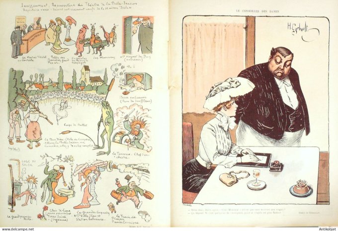 Le Rire 1903-05-23 #  16 Journal humoristique Ed.Originale Conseiller des Dames