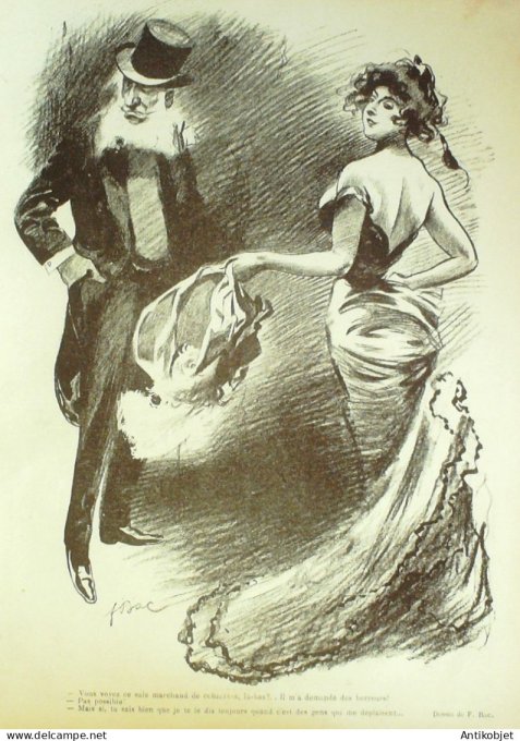 Le Rire 1903-05-23 #  16 Journal humoristique Ed.Originale Conseiller des Dames