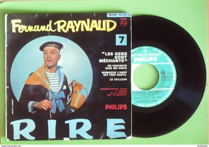 Raynaud Fernand 45T EP Les gens sont méchants 1960